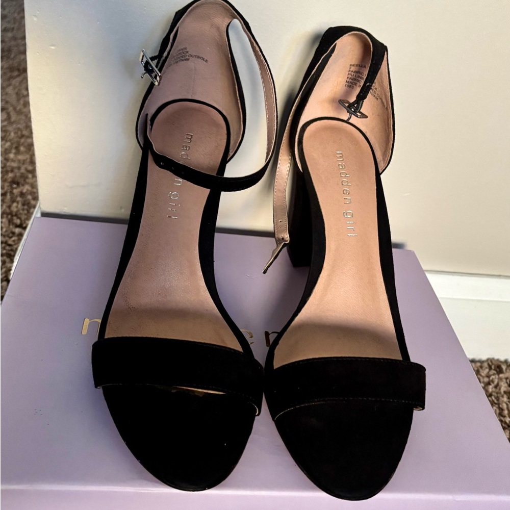 Madden Girl Beella Black Heels